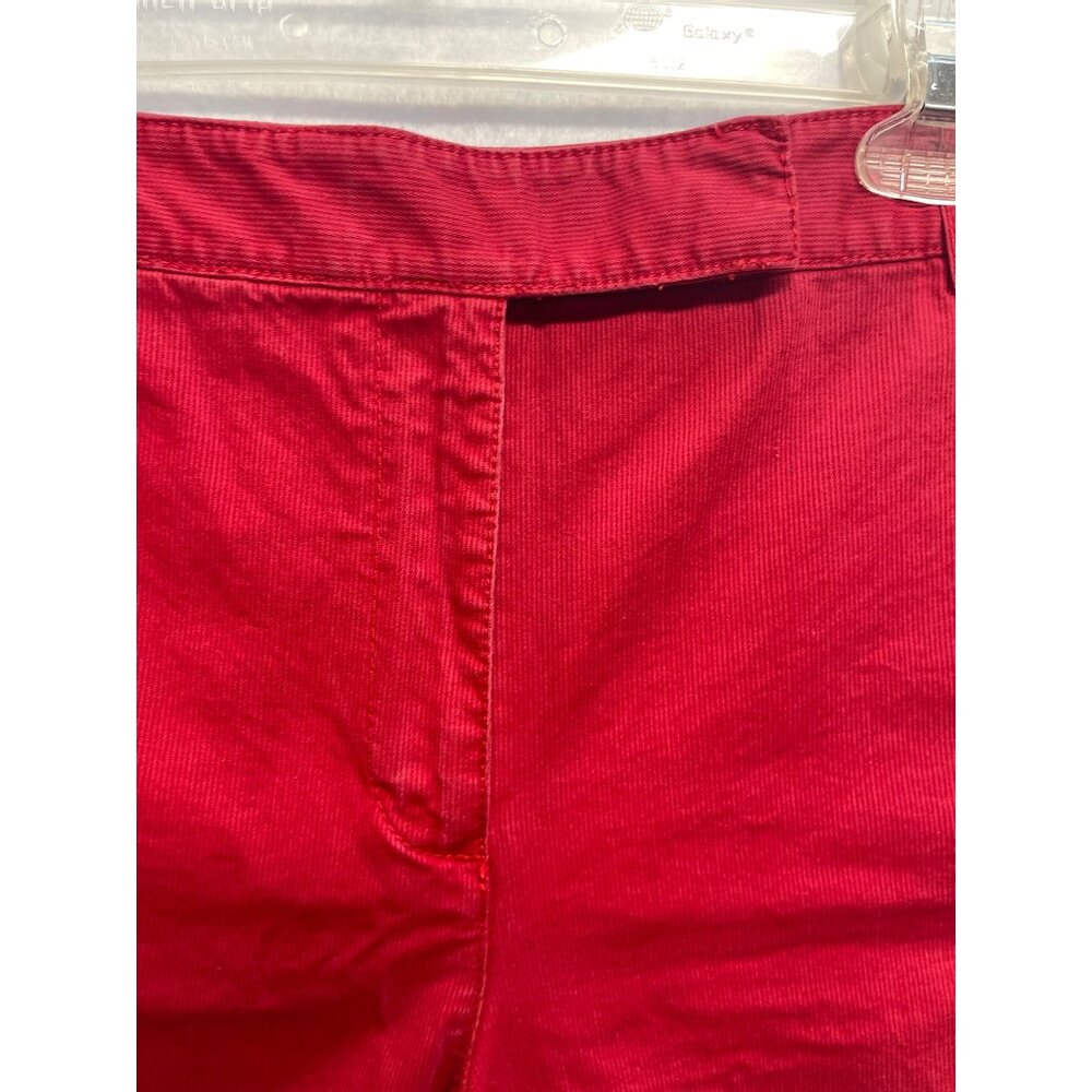 Liz Golf Audra Shorts Red Size 12 - Picture 2 of 12
